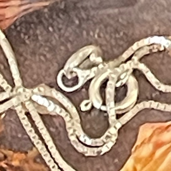 Italian 925 Silver 8” AGI chain with palm tree charm - NEW!!! - Picture 7 of 8